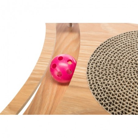 Tabla Cartón Rascadora con Marco de Madera