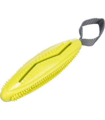 Palito de merienda en una correa