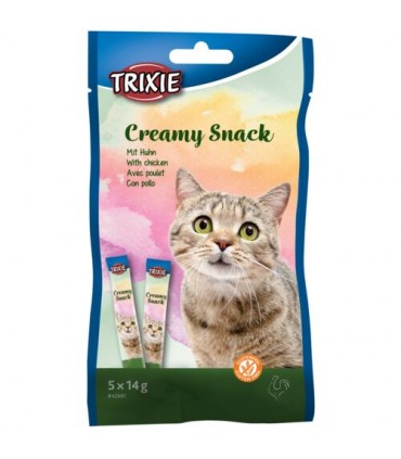 Snack cremoso de pollo