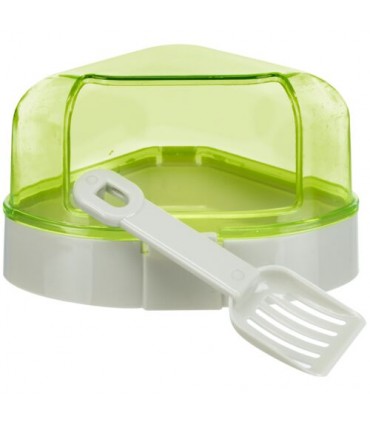 Bandeja Higiénica Esquinera con Techo