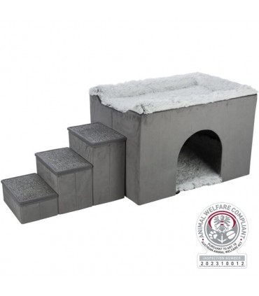 Cueva Harvey con escaleras