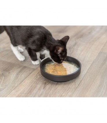 Premio líquido con pollo y salmón