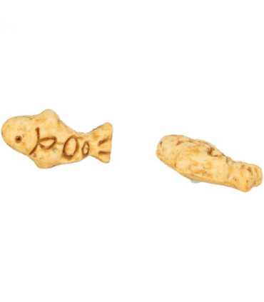 Cookies con pollo y gambas