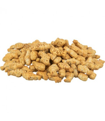 Cookies con pollo y gambas