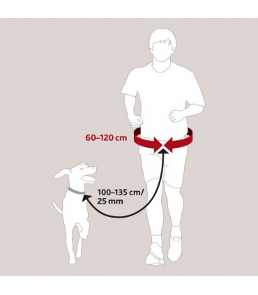 Cinturón con Correa Canicross