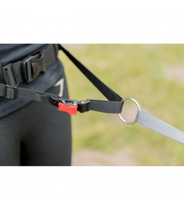 Cinturón para correr con correa