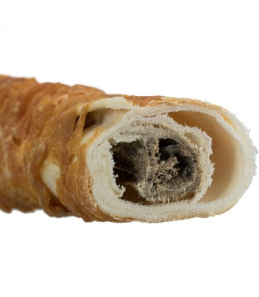 Rollitos de piel cubiertos de pollo