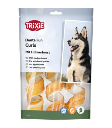 Curls con pechuga de pollo