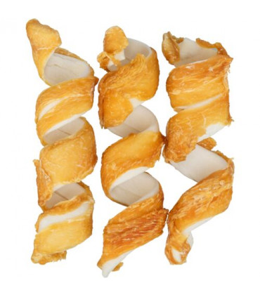 Curls con pechuga de pollo