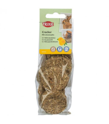 Cracker con diente de león