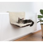 hamaca para radiador, felpa/piel de ante,45x26cm