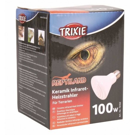 lampara infraroja de ceramica - 100 W: ø 75/100 mm