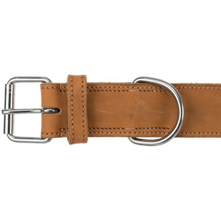 Collar de Cuero Rustic "Heartbeat"