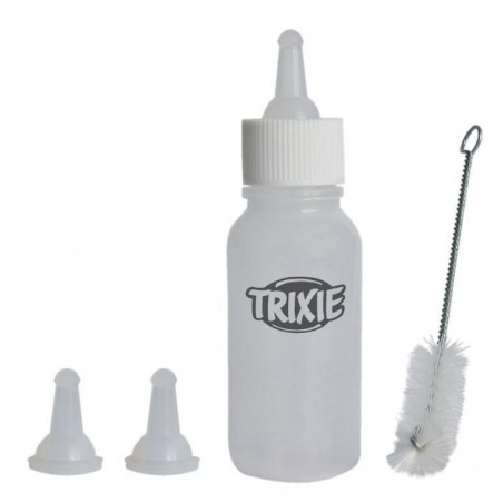 Biberón con Tetinas y Cepillo