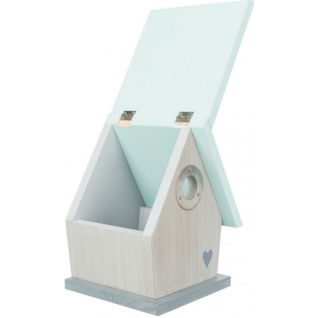 Caja nido para aves anidadoras de cavidades